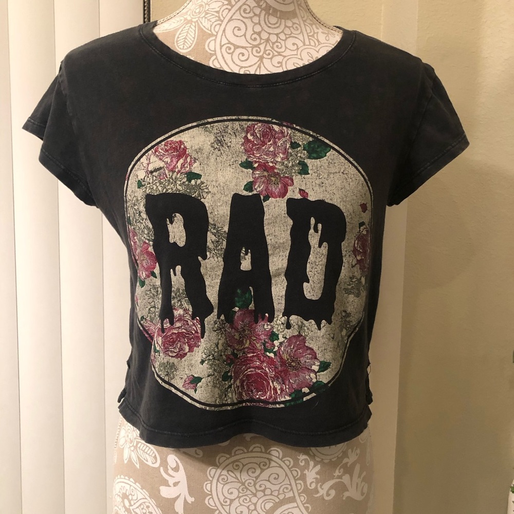 Recycled Karma | RAD Crop Tee (2 0278)